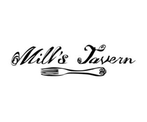 mills tavern restaurant providence logo 2 300x248