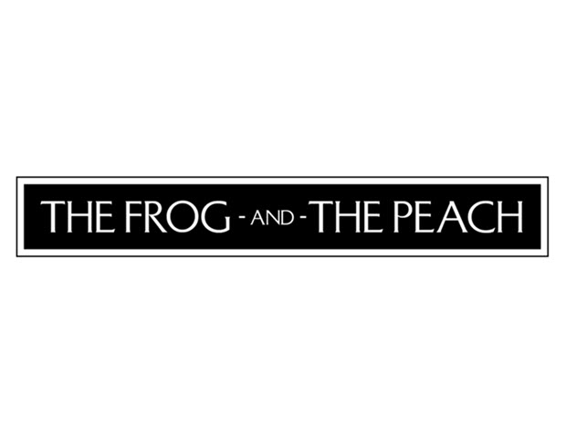 the frog and the peach new brunswick logo 1 1