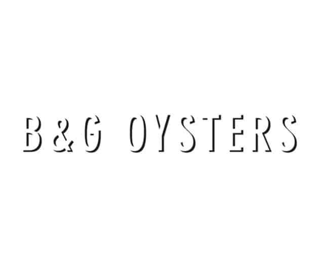 b and g oysters boston ma logo 1