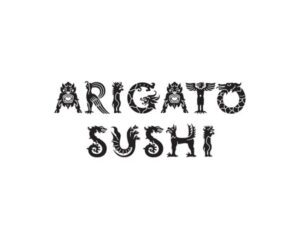 arigato sushi santa barbara ca logo 2 300x244